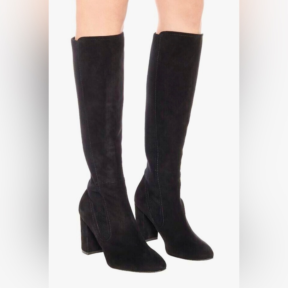 Stuart Weitzman Livia 80 Suede Boots